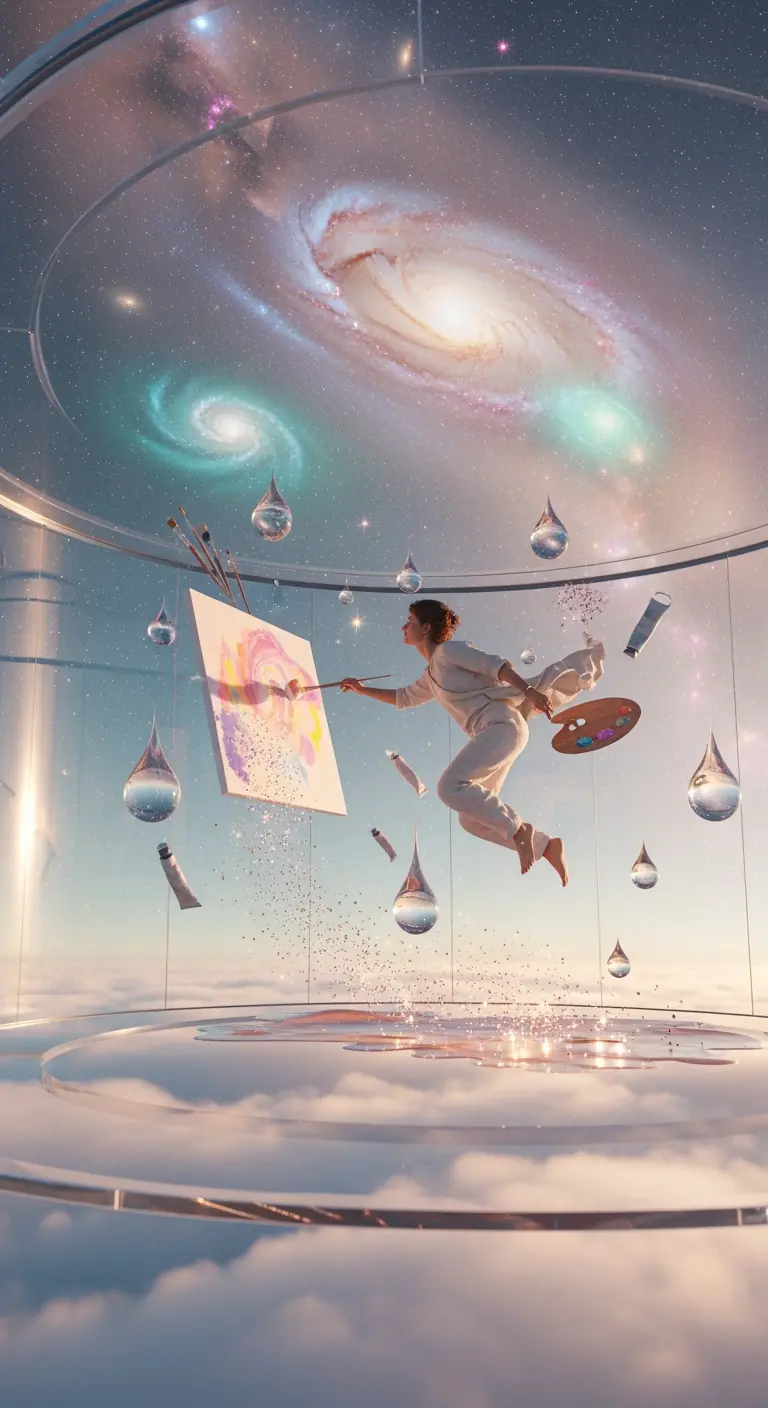 AI-generated cityscape landscape created with Cliprise