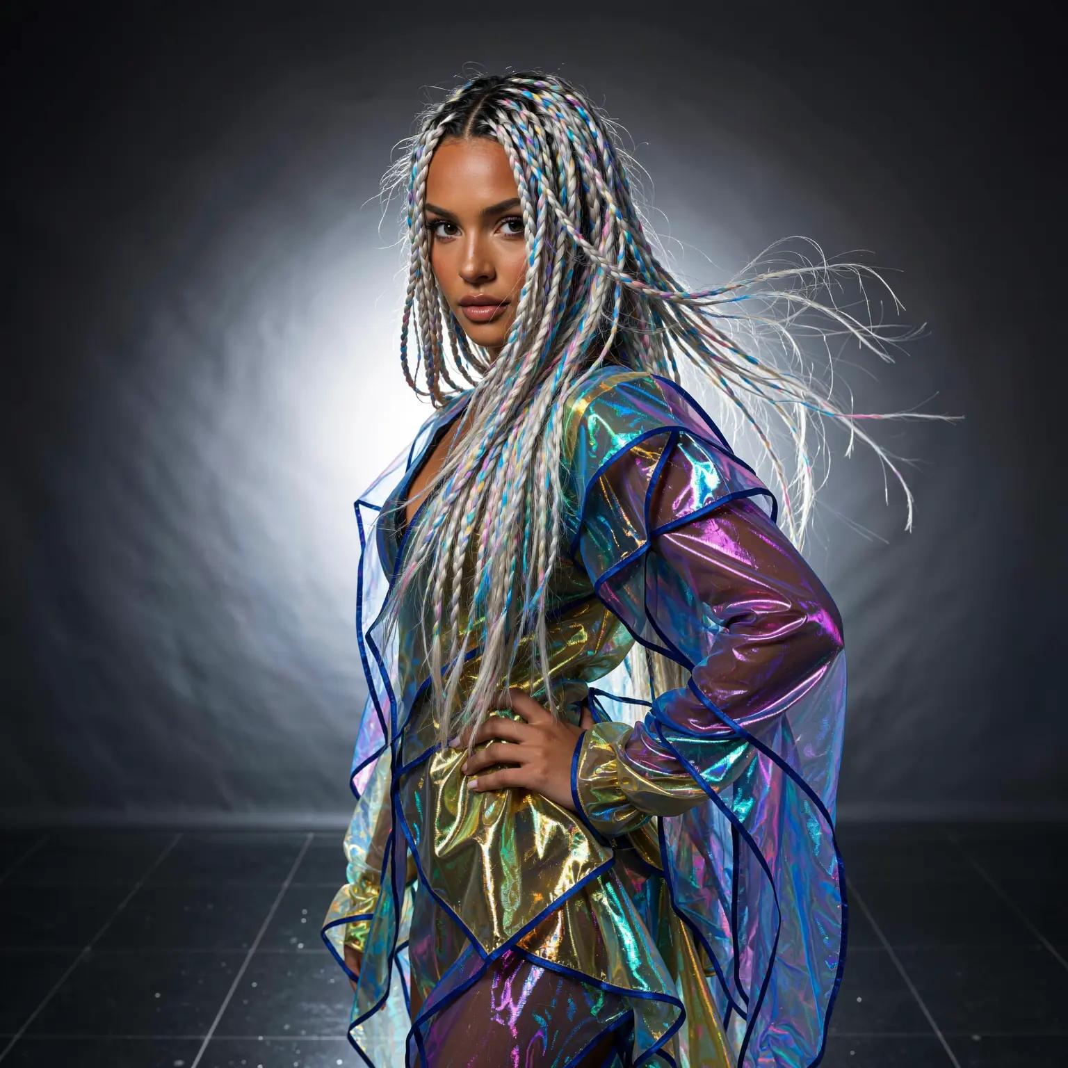 AI-generated abstract digital art created with Cliprise